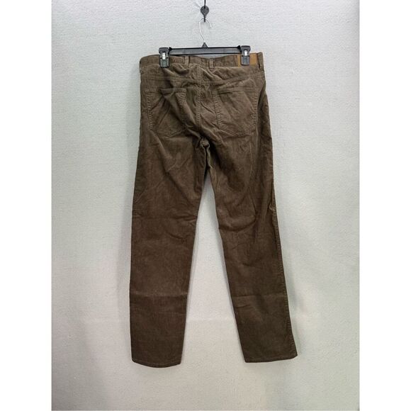 Peter Millar Superior Soft Corduroy Five-Pocket Pant Brown Size 32 - Picture 5 of 9
